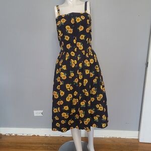 Handmade Sunflower Dress, VGUC, Approximately Size S